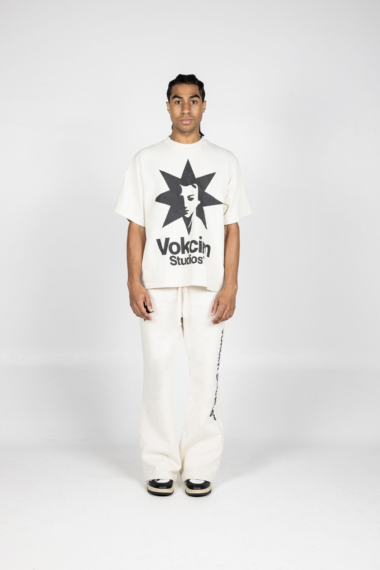 Starhead Cropped T-shirt - Bone