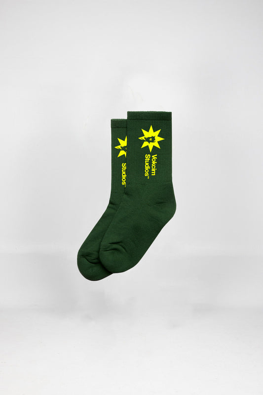 Logo Socks - Forest Green