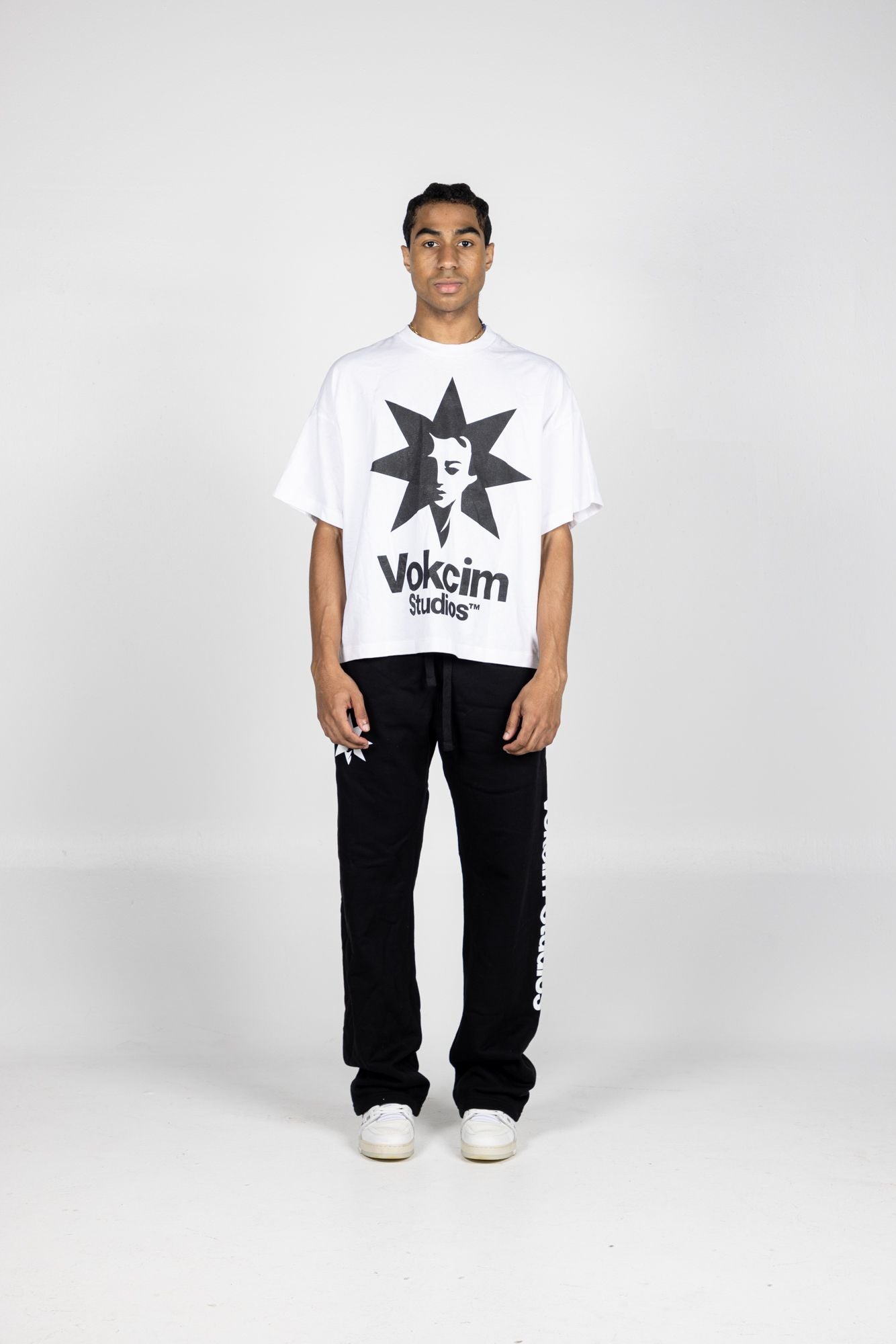 Starhead Cropped T-shirt - White